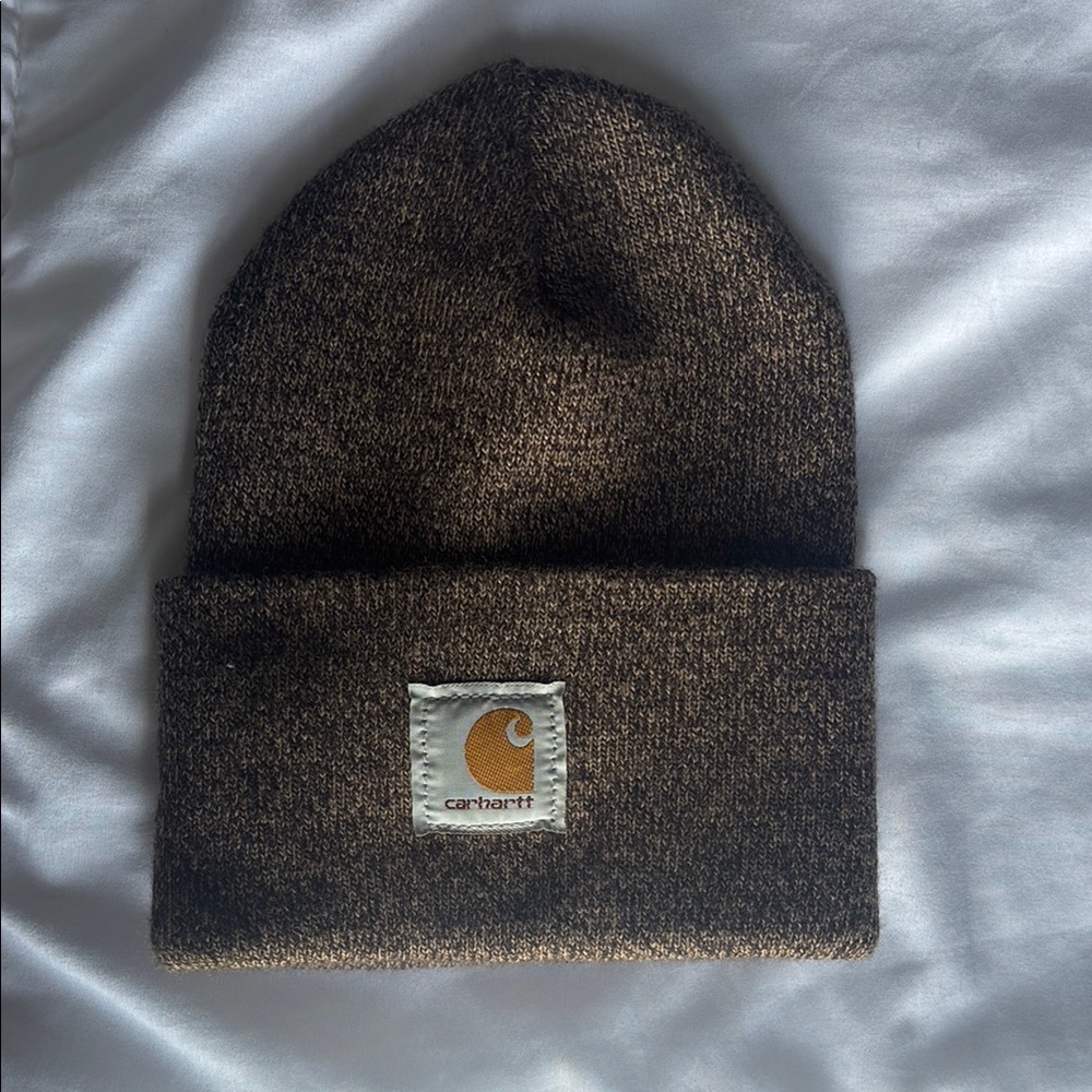 Carhartt Brown Knit Beanie